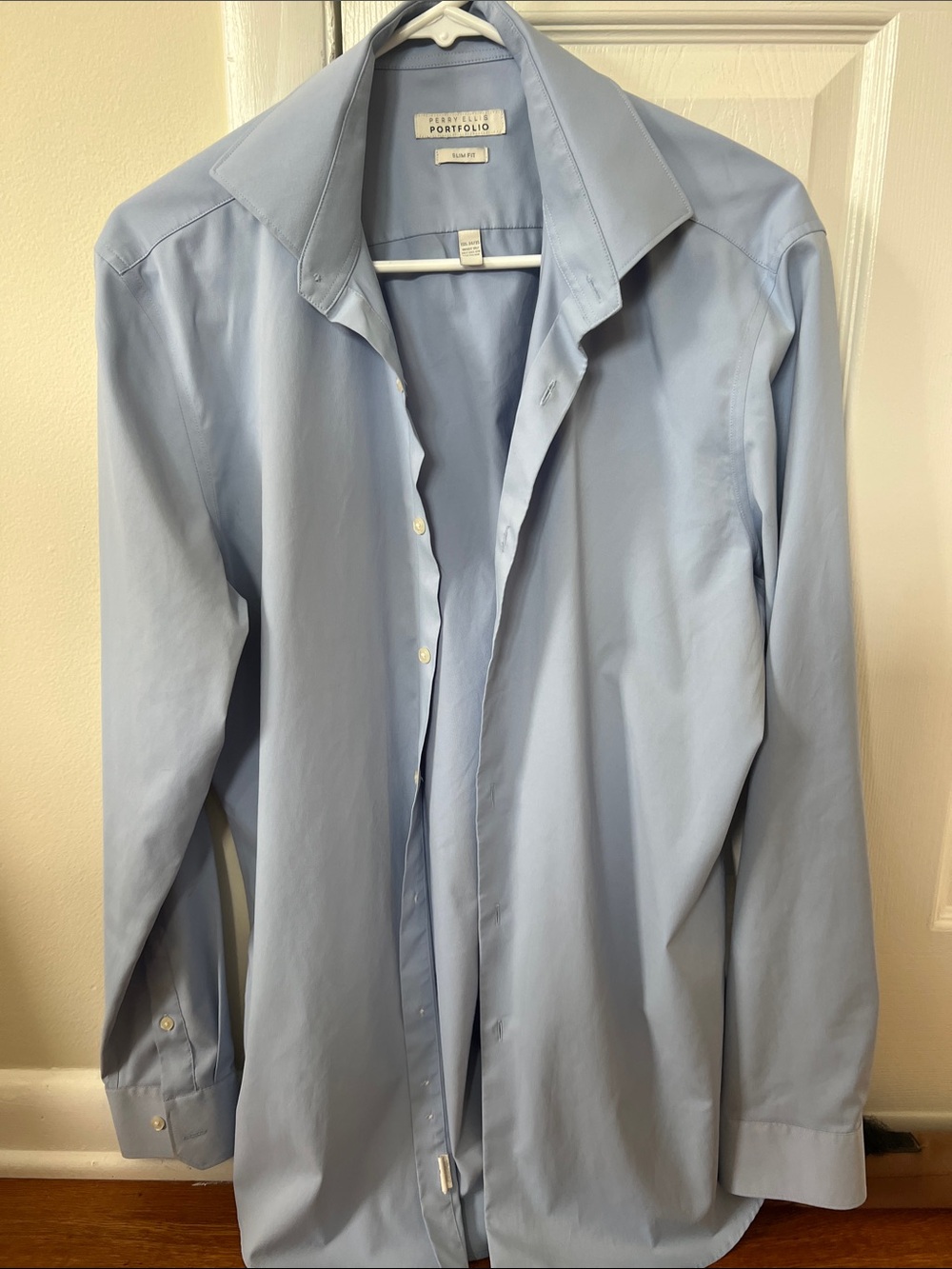 Kenneth Cole Reaction Pale Blue Men's Dress Shirt